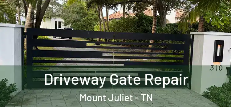 Driveway Gate Repair Mount Juliet - TN